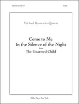 Come to Me in the Silence of the Night SATB choral sheet music cover